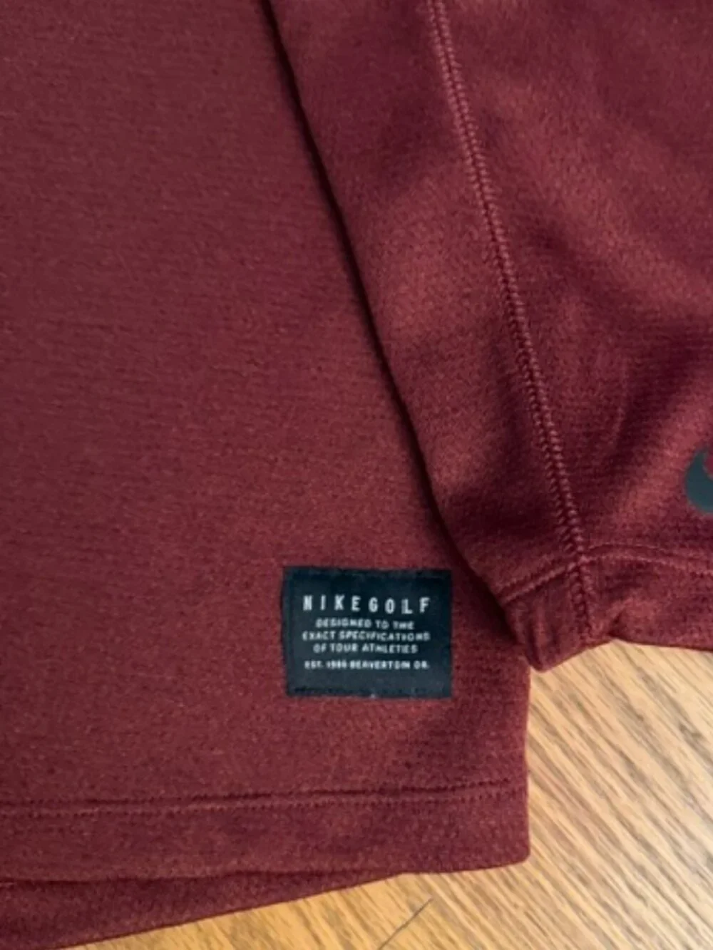 Nike Golf Therma‑Fit Quarter‑Zip Pullover – Size Men's L